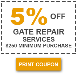 Gate Repair Coupon Simi Valley CA